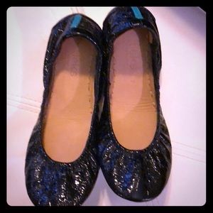 Black patent leather Tieks Ballet Flat